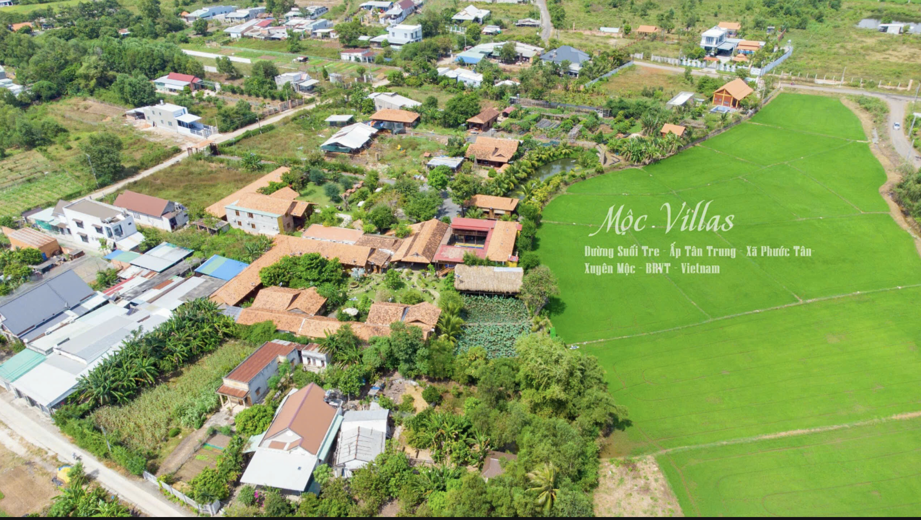 Toàn cảnh Mộc Villas Hồ Tràm
